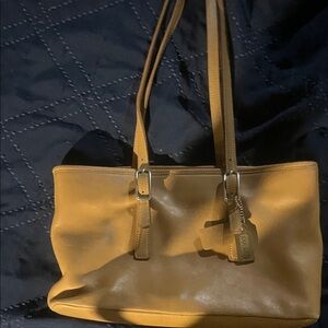 Coach Brown Leather Tote Bag